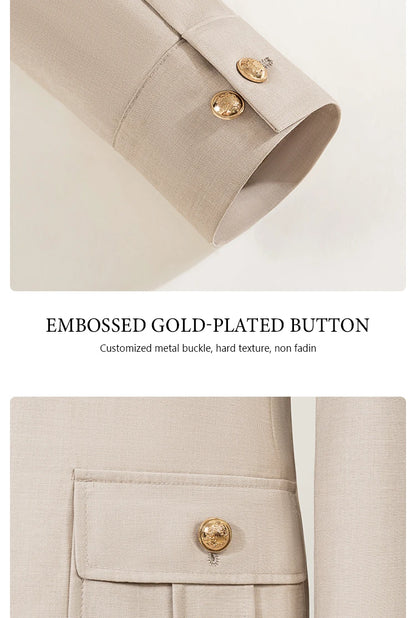 LEBARRY High Quality Elegant Men's suit Classic Fit Multi Buckle Multi Pocket Solid Color Casual Business Set Men's 2-piece Set